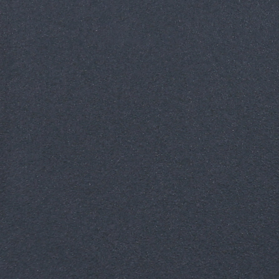 Close-up of the coated steel finish, in anthracite